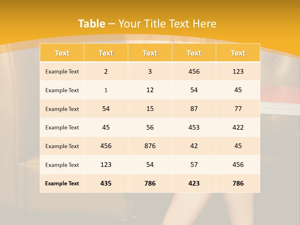 Piercing Model Pretty PowerPoint Template