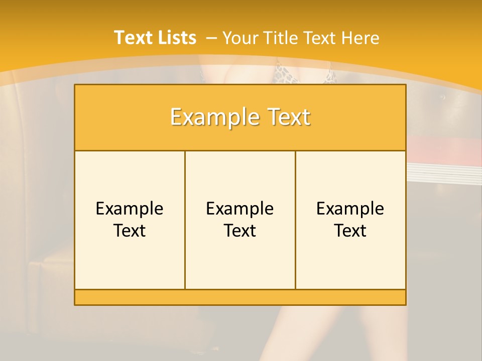 Piercing Model Pretty PowerPoint Template