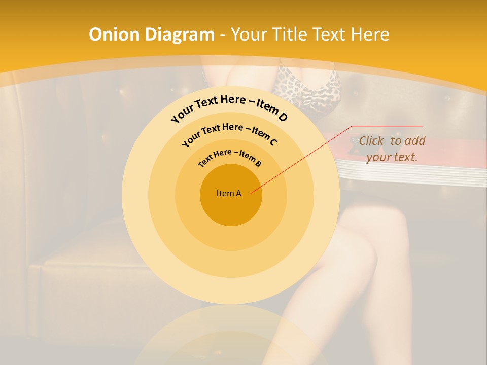 Piercing Model Pretty PowerPoint Template