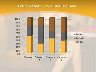 Piercing Model Pretty PowerPoint Template