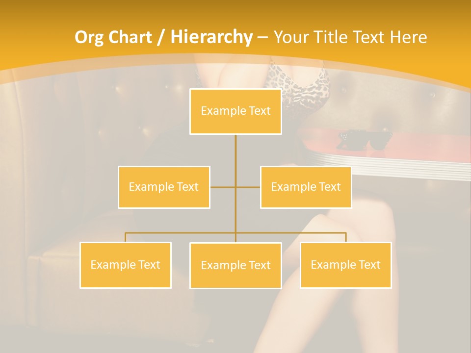 Piercing Model Pretty PowerPoint Template