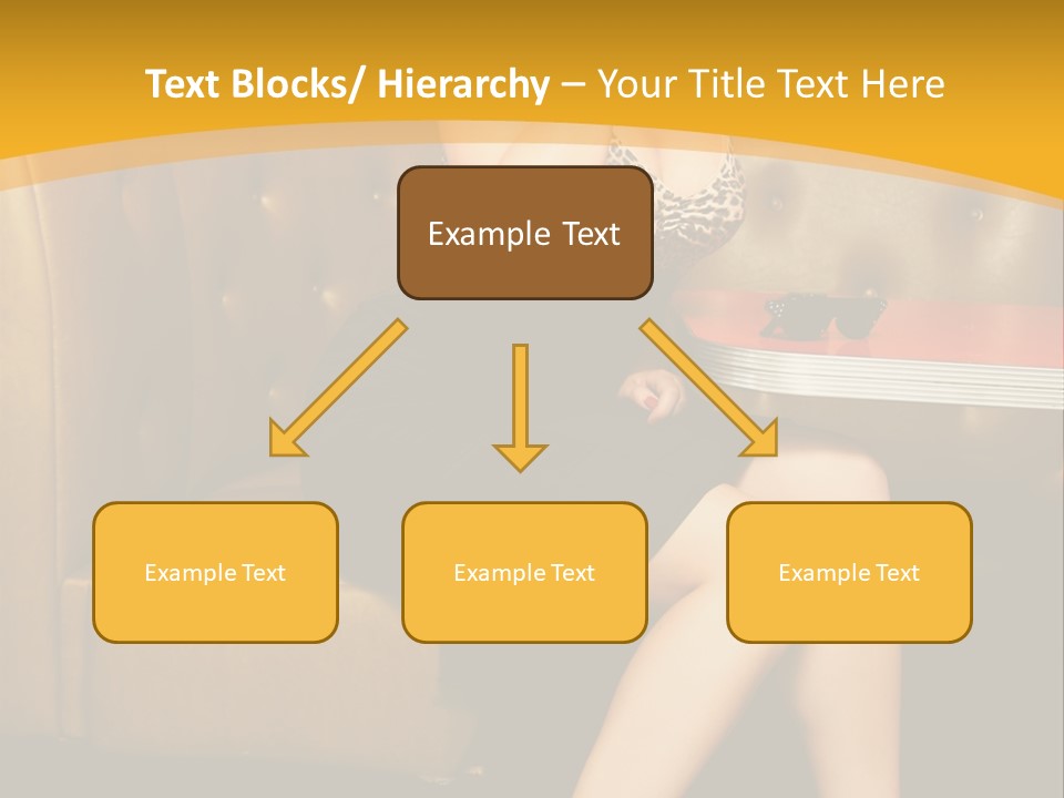 Piercing Model Pretty PowerPoint Template