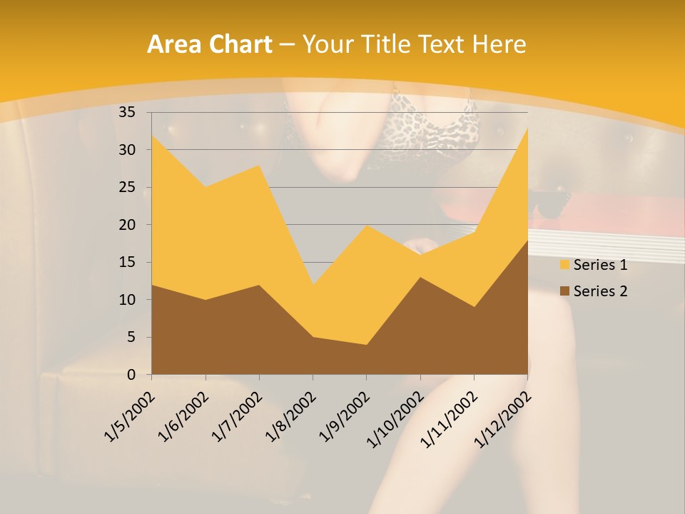 Piercing Model Pretty PowerPoint Template