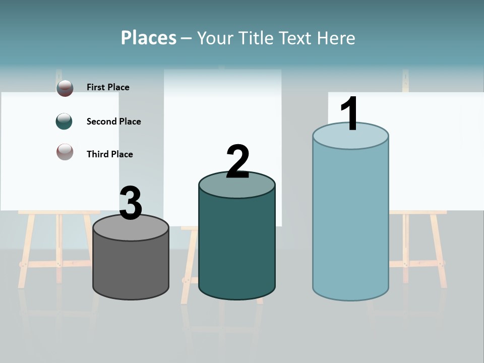 Image Information Board PowerPoint Template