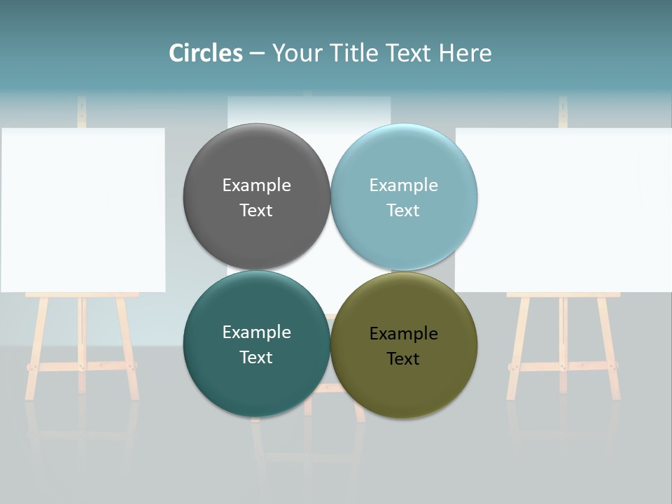 Image Information Board PowerPoint Template