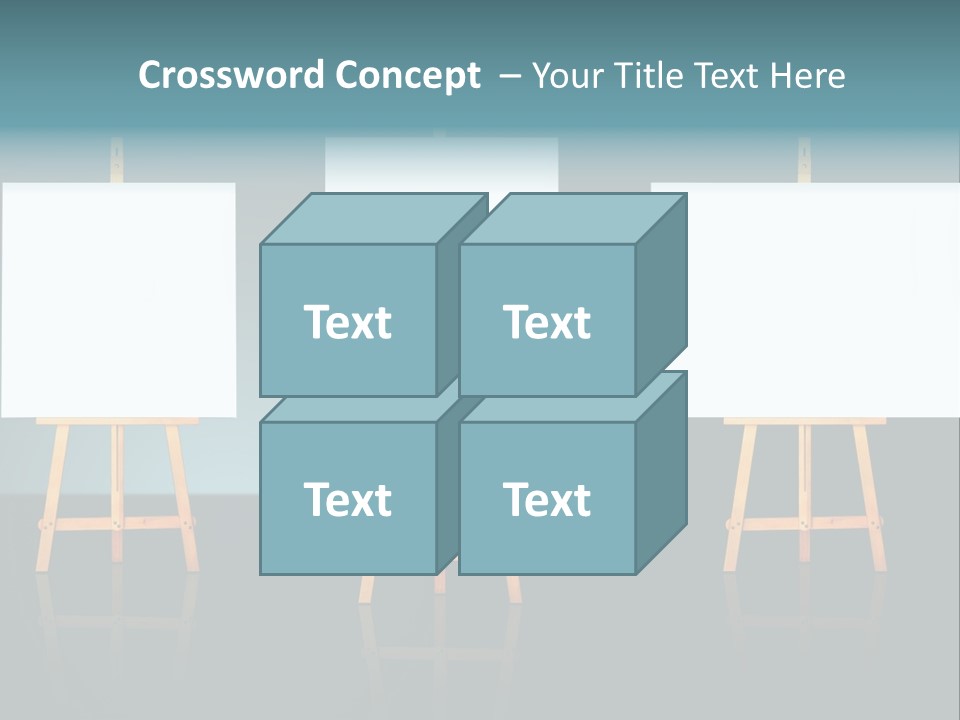 Image Information Board PowerPoint Template