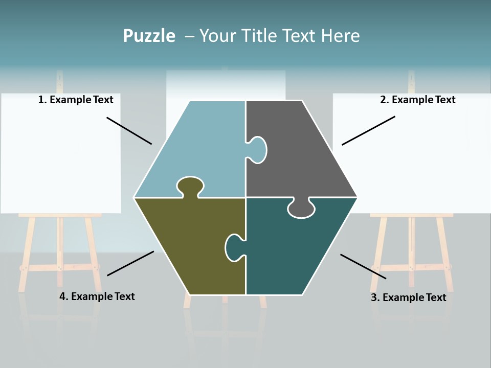 Image Information Board PowerPoint Template