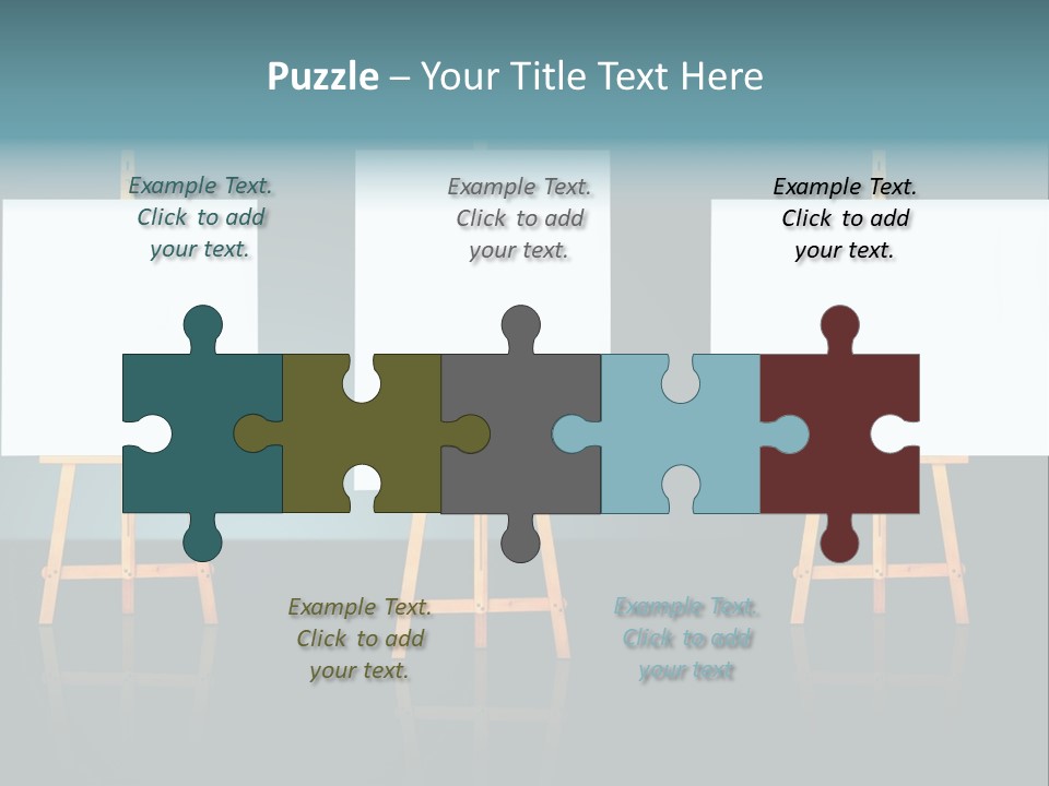 Image Information Board PowerPoint Template