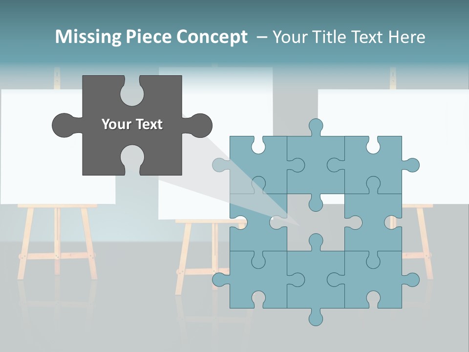 Image Information Board PowerPoint Template