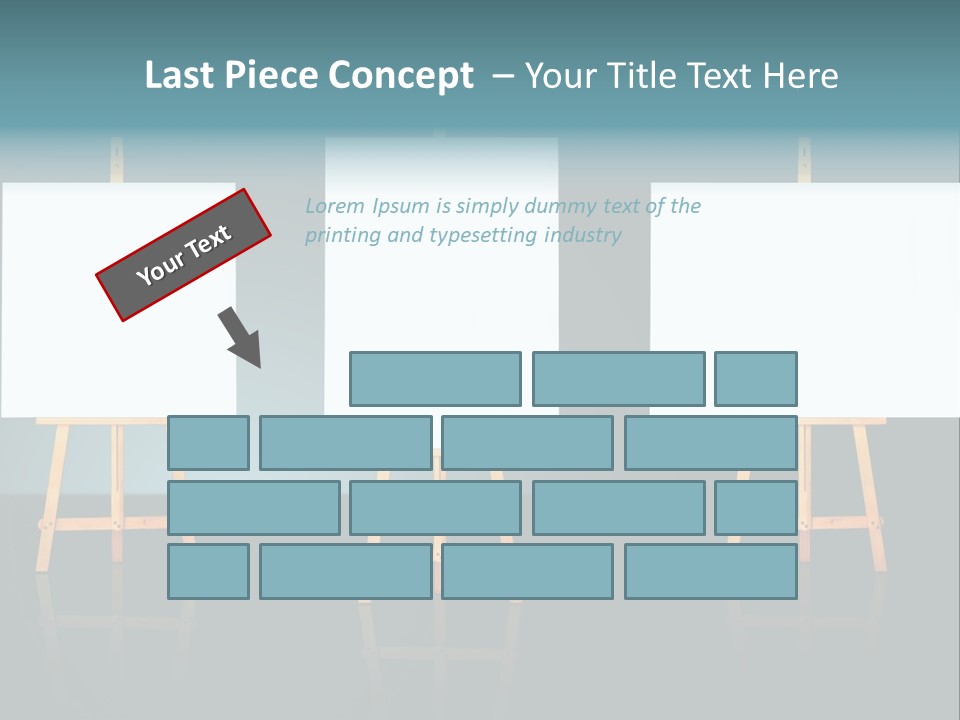 Image Information Board PowerPoint Template