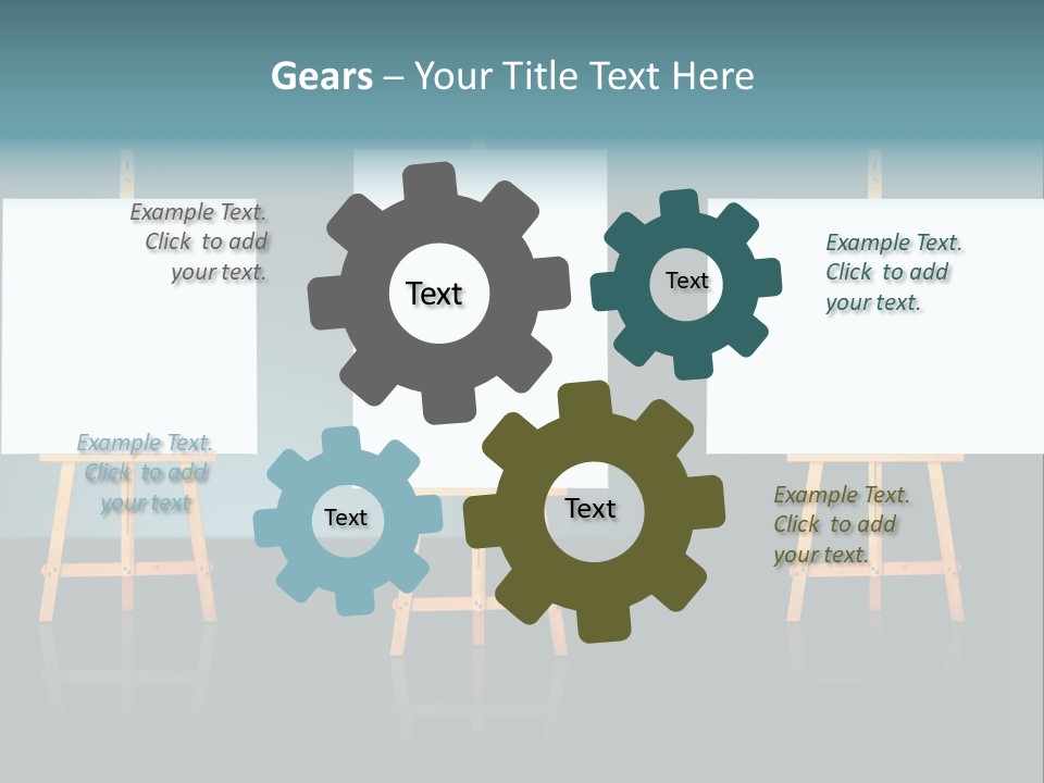 Image Information Board PowerPoint Template