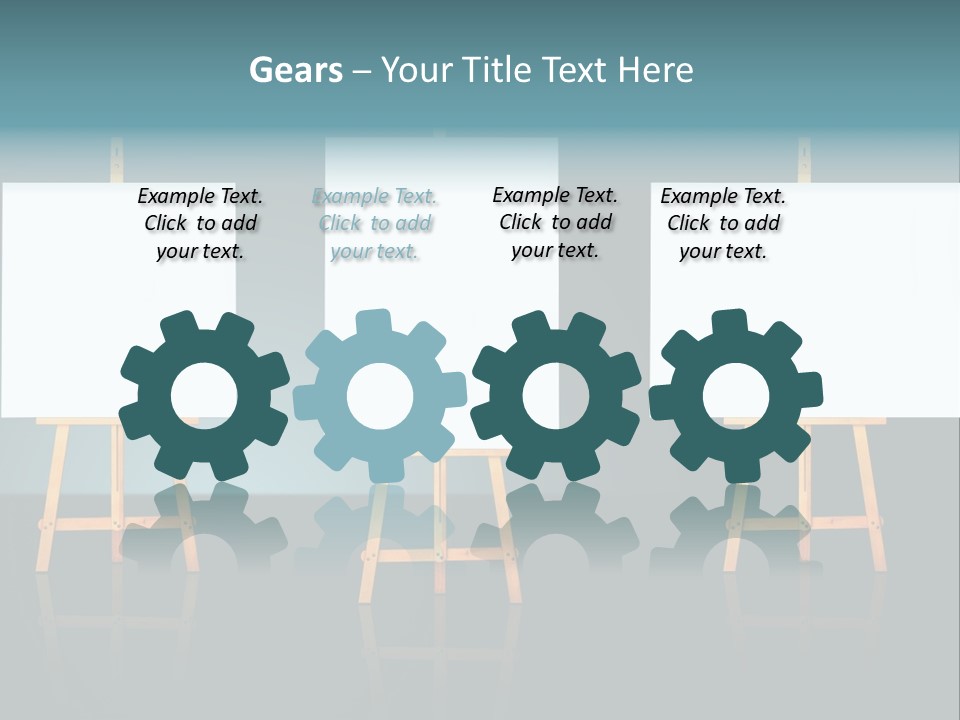 Image Information Board PowerPoint Template