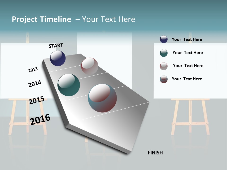 Image Information Board PowerPoint Template