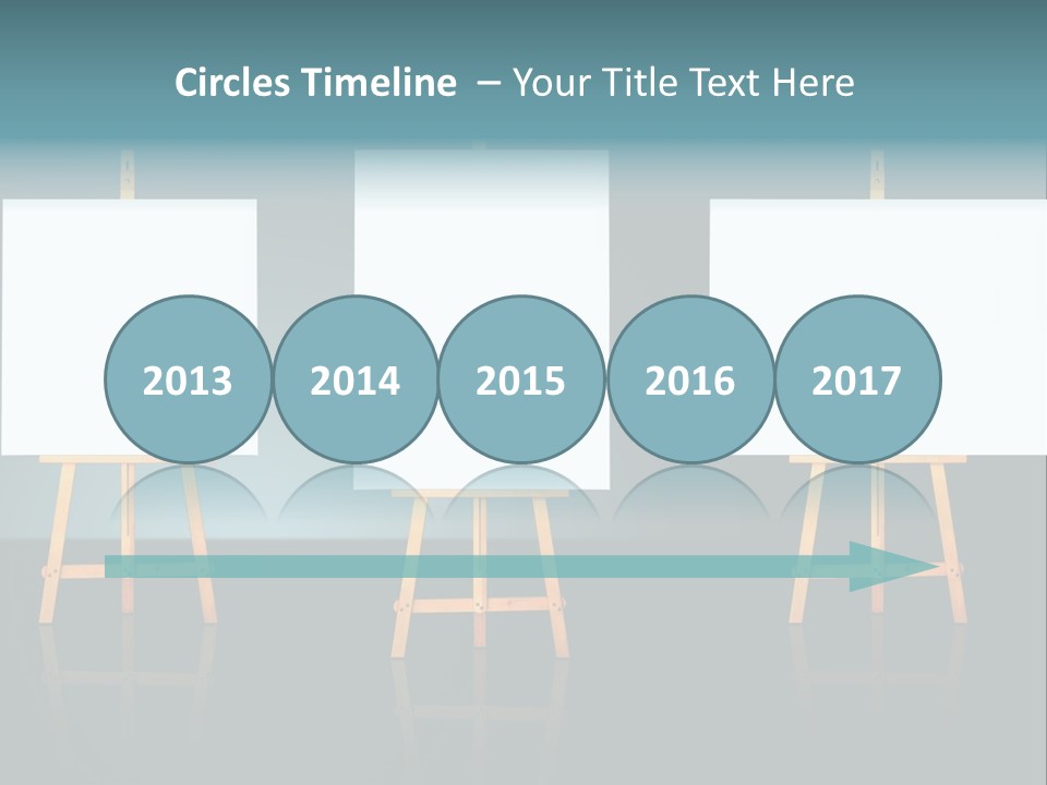 Image Information Board PowerPoint Template