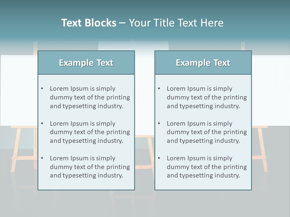 Image Information Board PowerPoint Template
