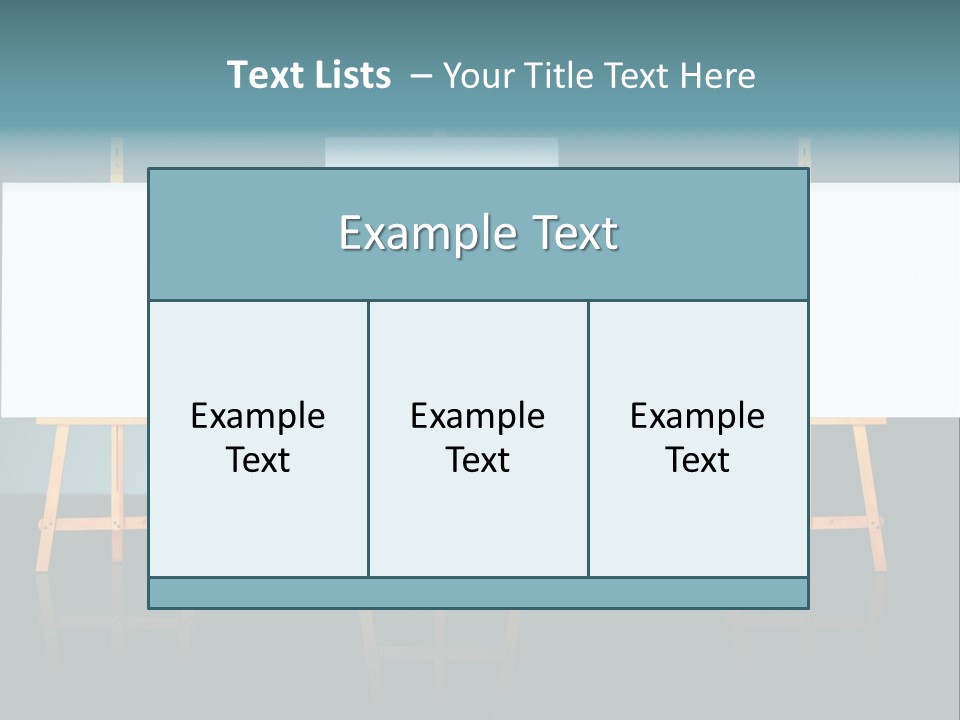 Image Information Board PowerPoint Template