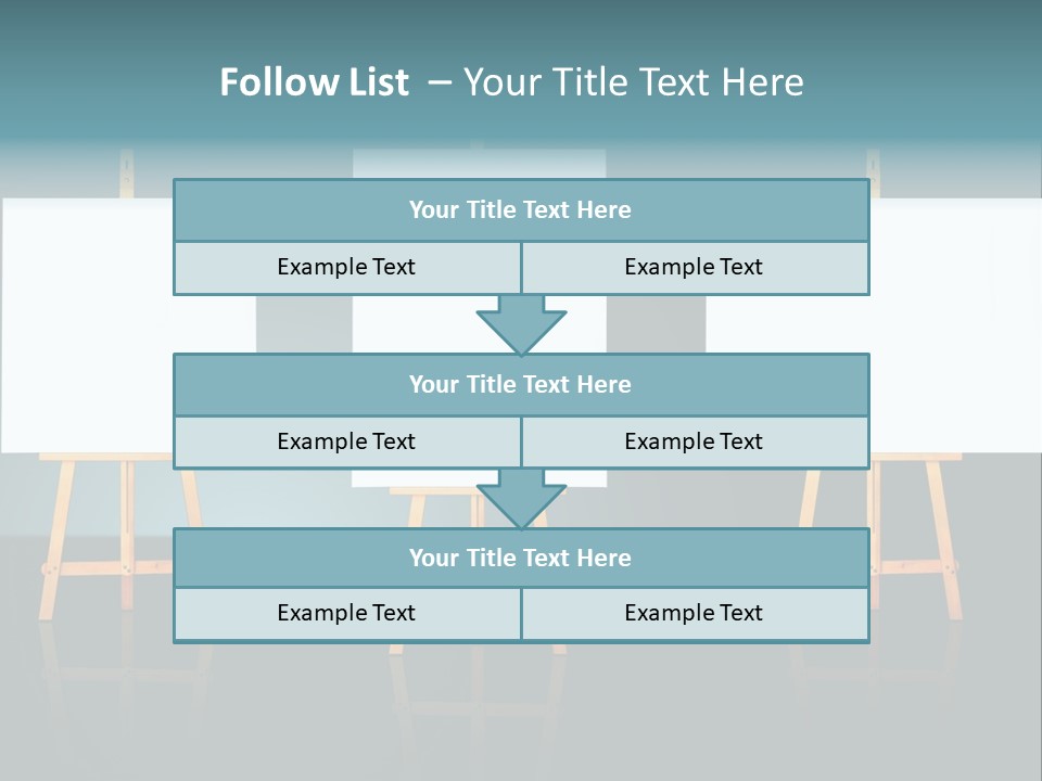 Image Information Board PowerPoint Template