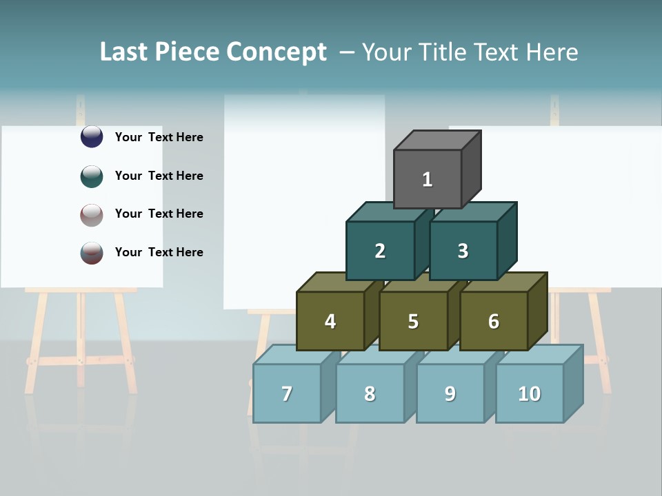 Image Information Board PowerPoint Template