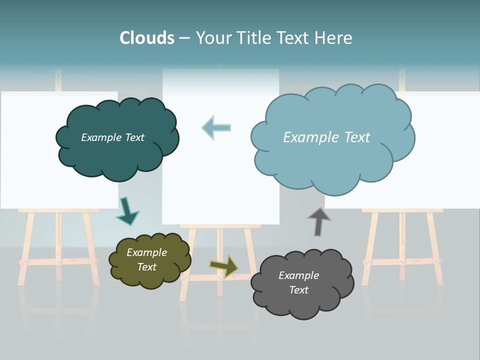Image Information Board PowerPoint Template