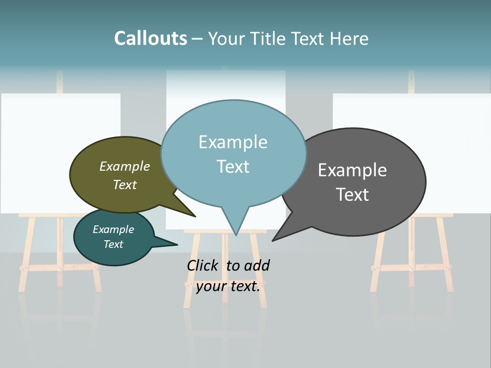 Image Information Board PowerPoint Template