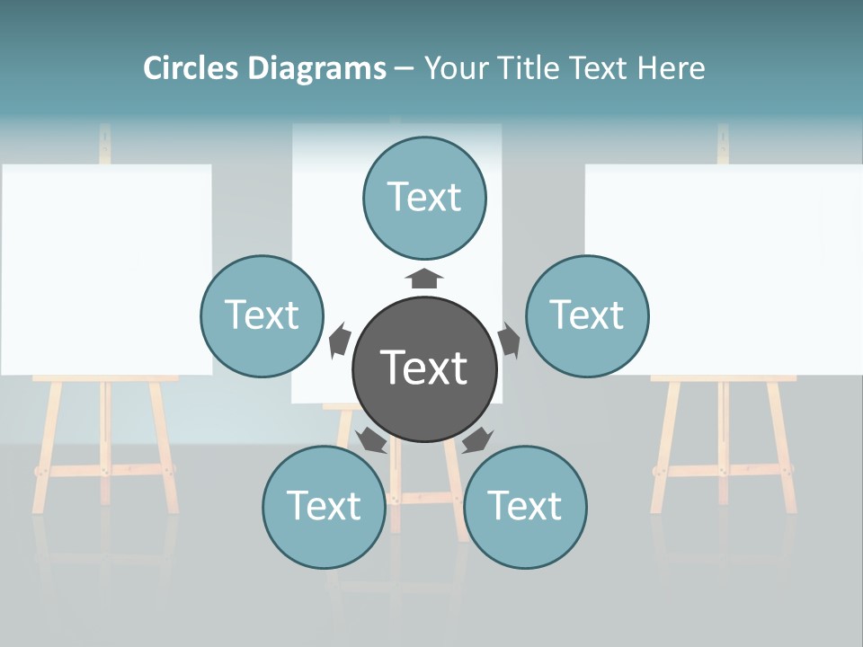 Image Information Board PowerPoint Template