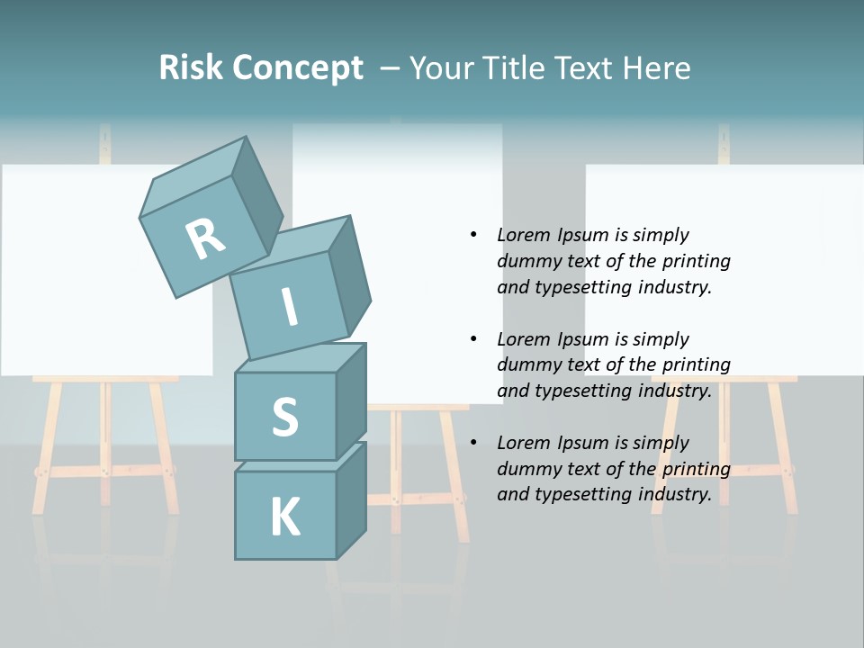 Image Information Board PowerPoint Template