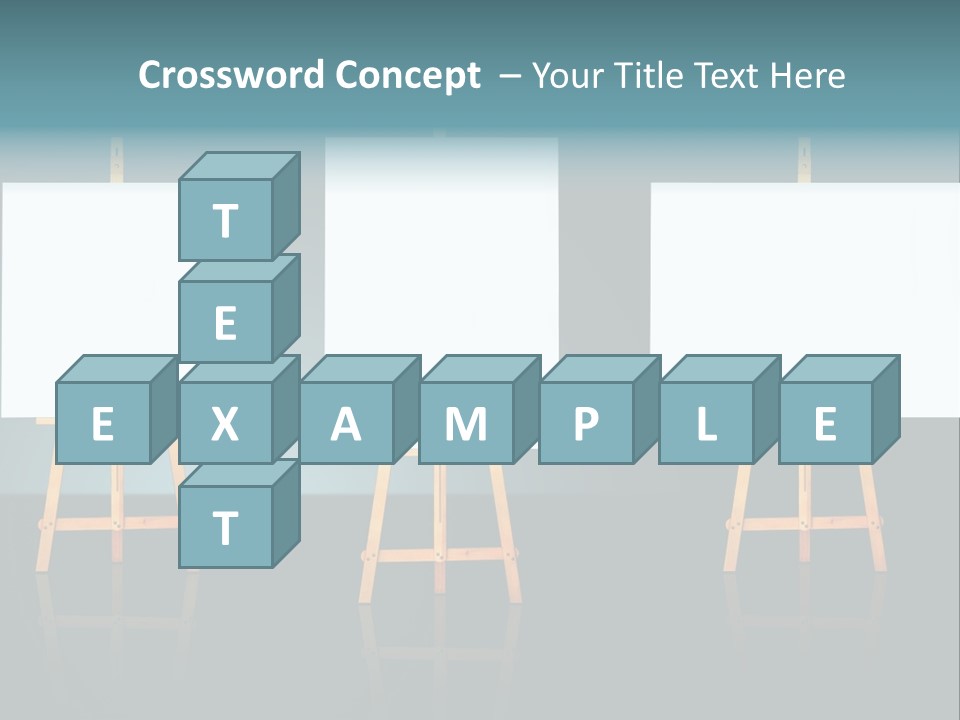 Image Information Board PowerPoint Template