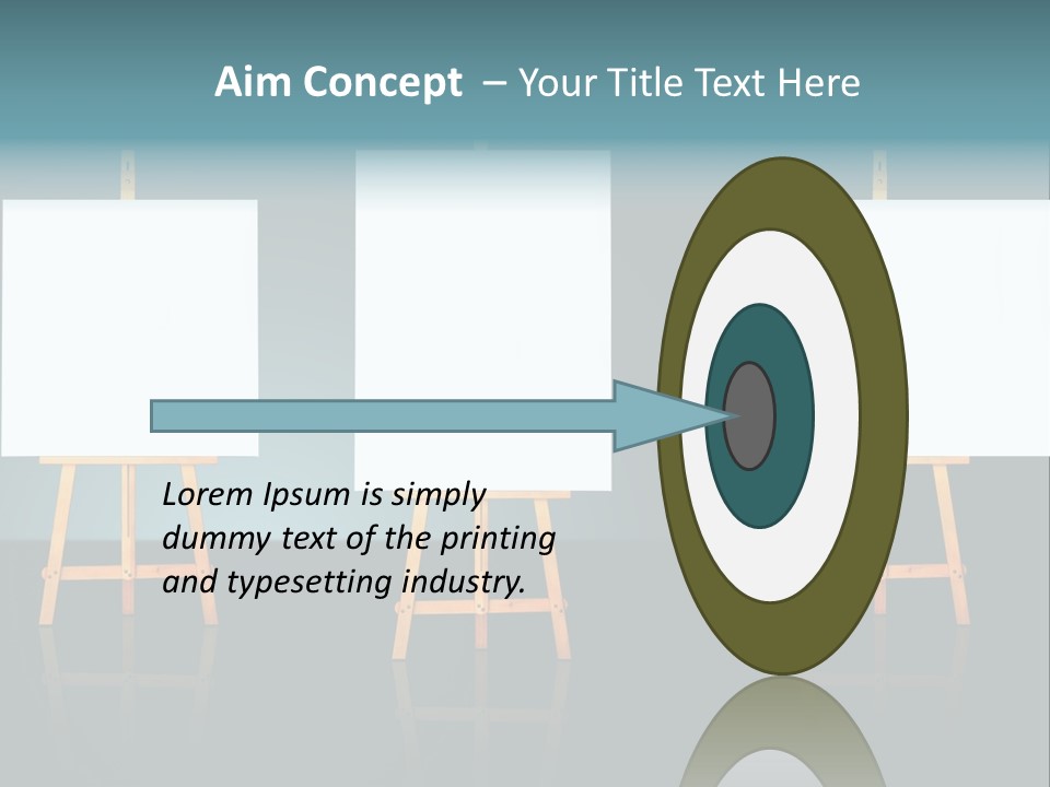 Image Information Board PowerPoint Template