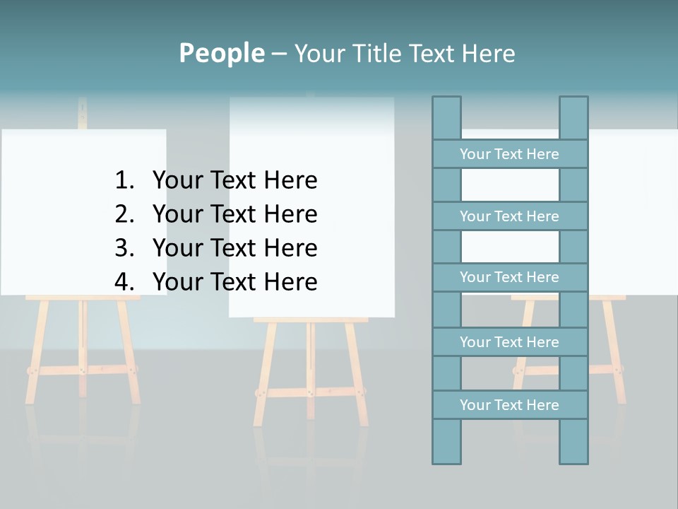 Image Information Board PowerPoint Template