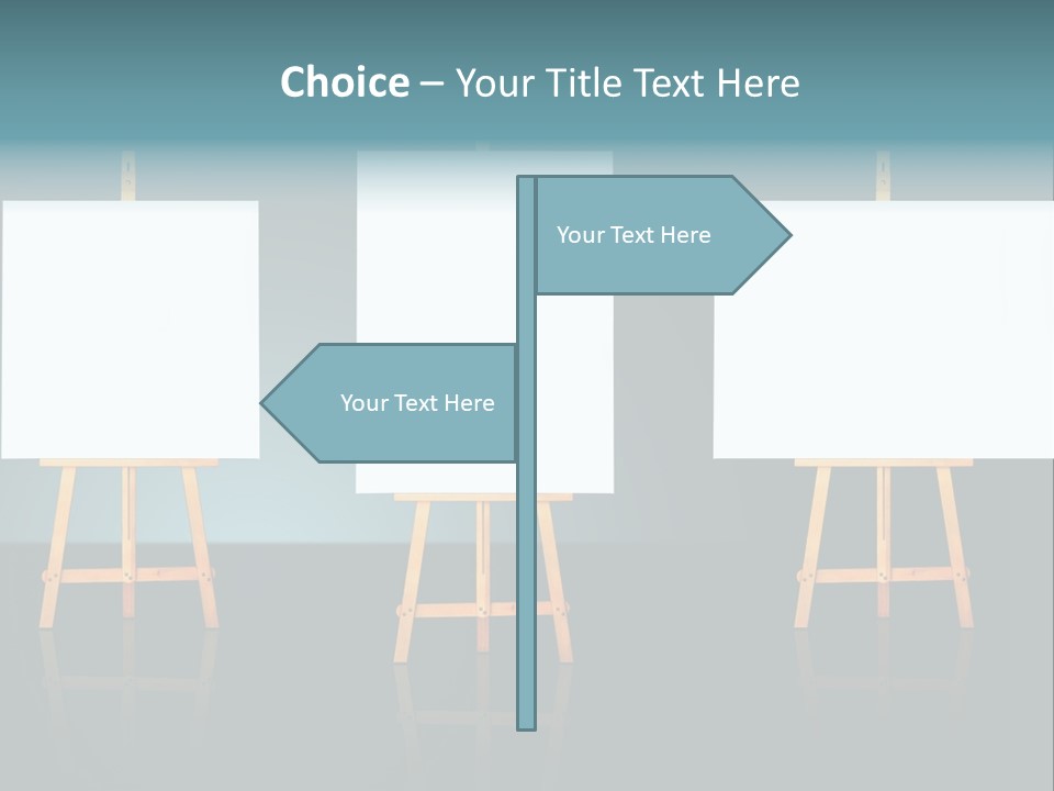 Image Information Board PowerPoint Template