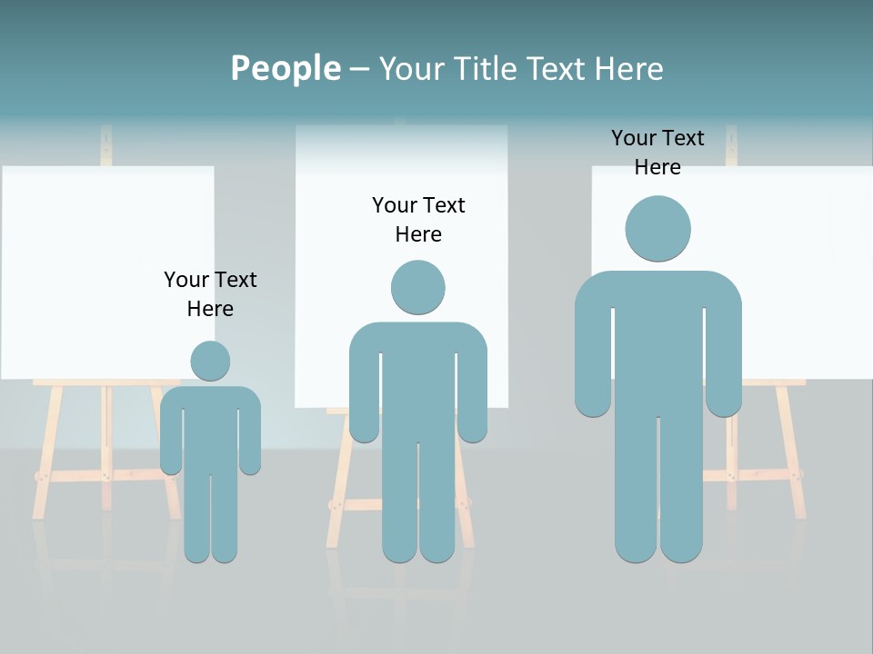 Image Information Board PowerPoint Template