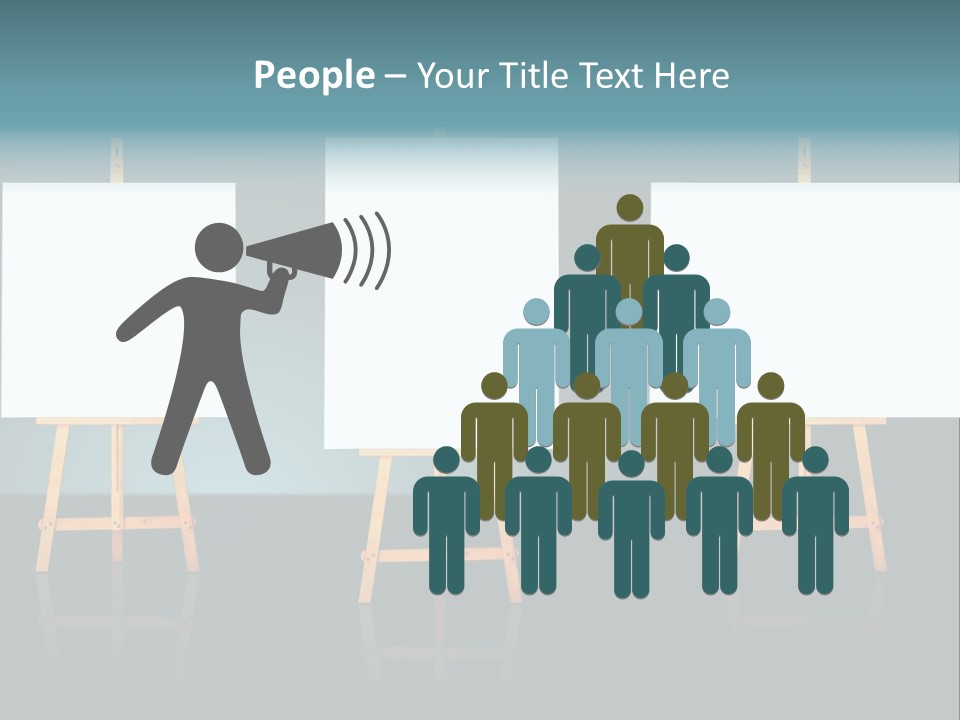 Image Information Board PowerPoint Template