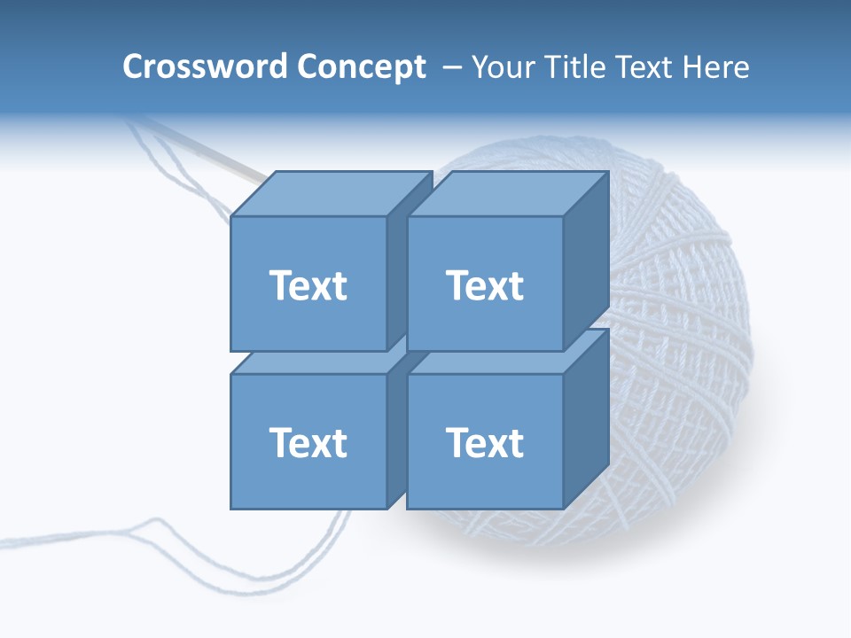 Sew Clothing Accessories PowerPoint Template