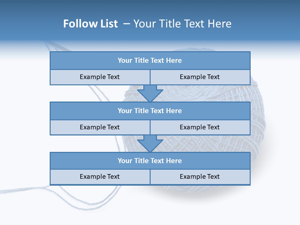 Sew Clothing Accessories PowerPoint Template