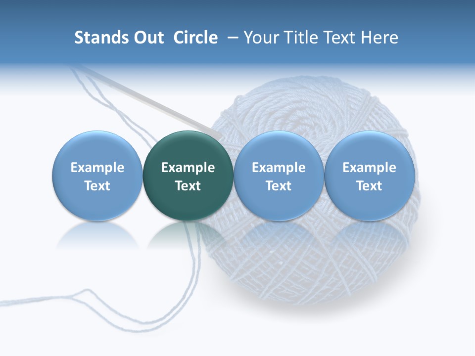 Sew Clothing Accessories PowerPoint Template