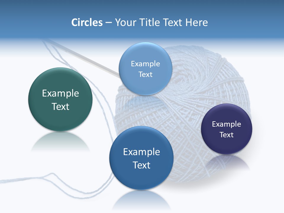 Sew Clothing Accessories PowerPoint Template