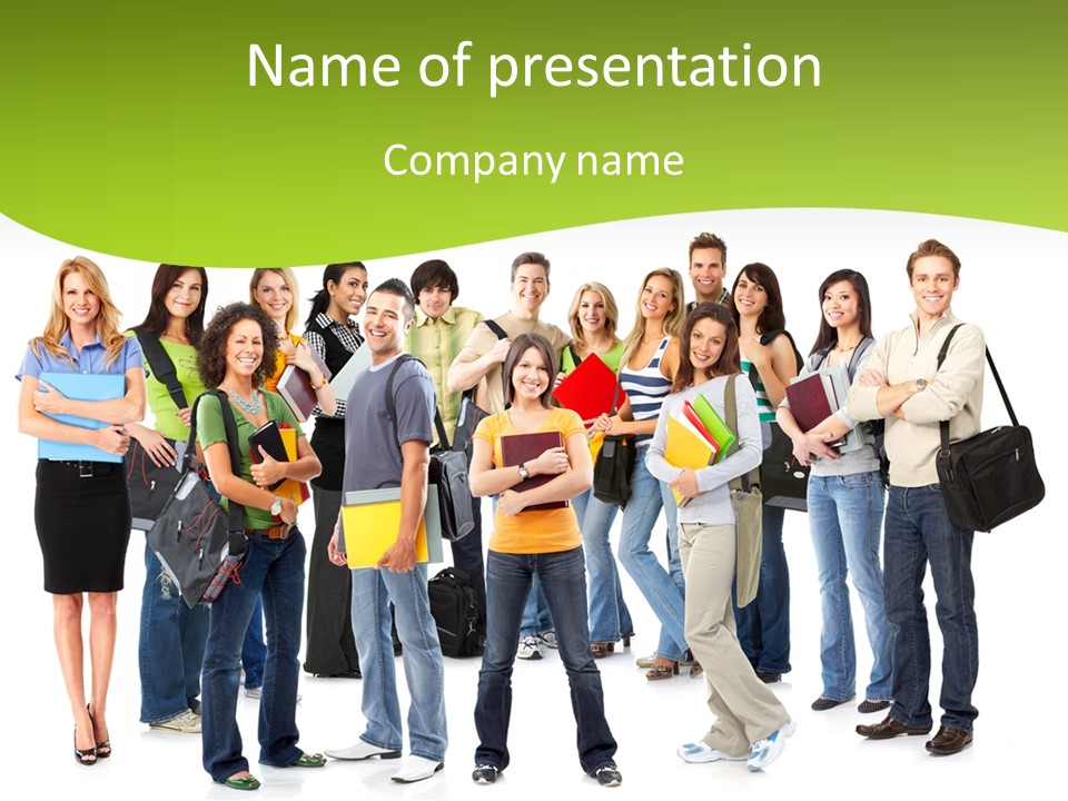 Background Beautiful School PowerPoint Template