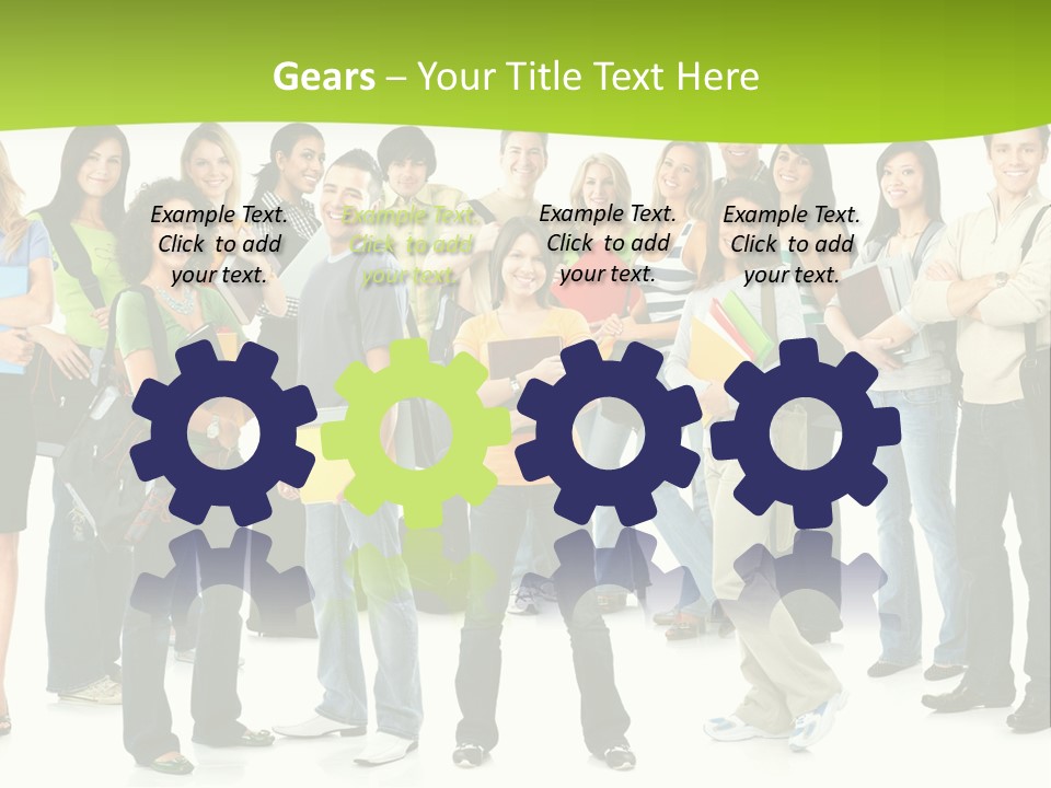 Background Beautiful School PowerPoint Template