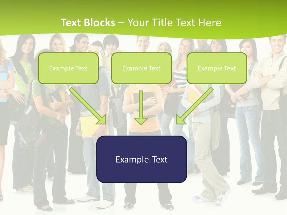 Background Beautiful School PowerPoint Template