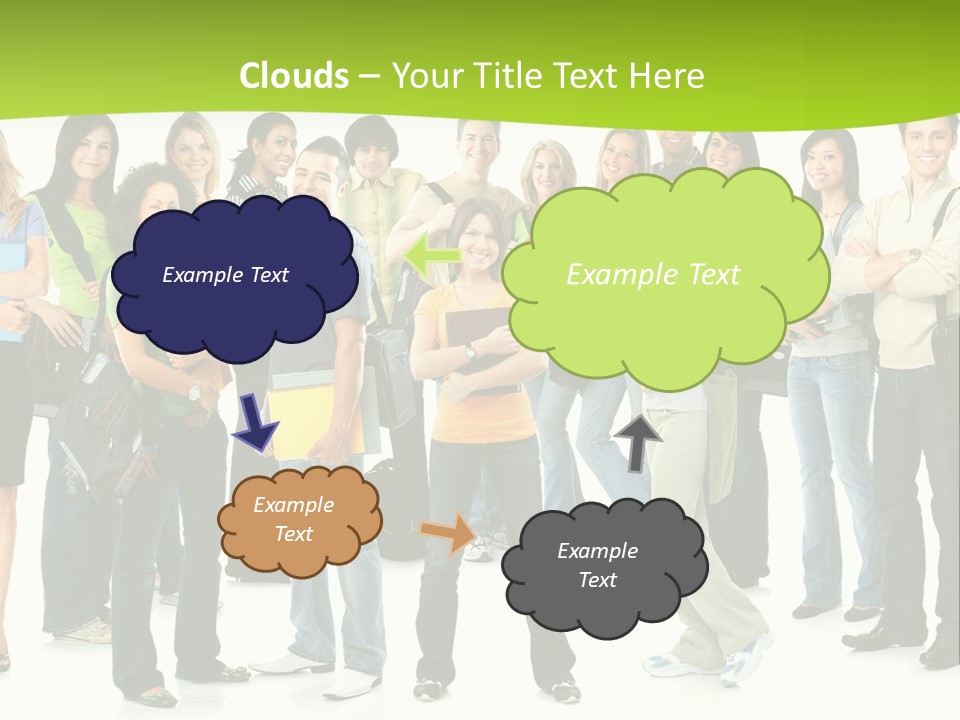 Background Beautiful School PowerPoint Template