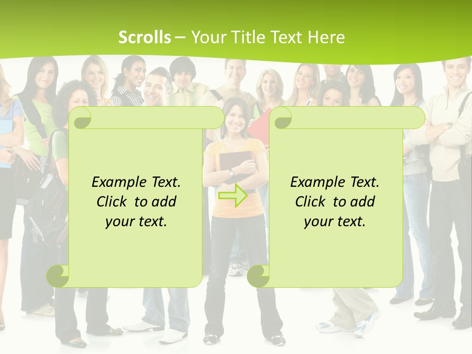 Background Beautiful School PowerPoint Template