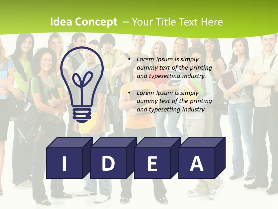 Background Beautiful School PowerPoint Template