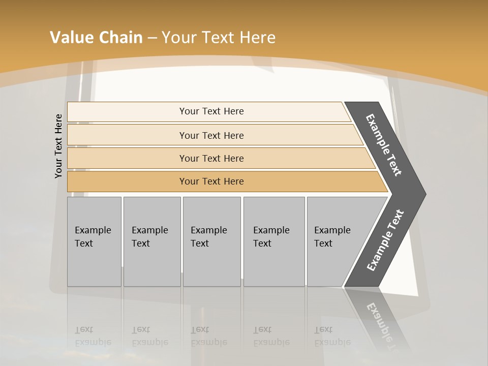 Blank Outside Sky PowerPoint Template