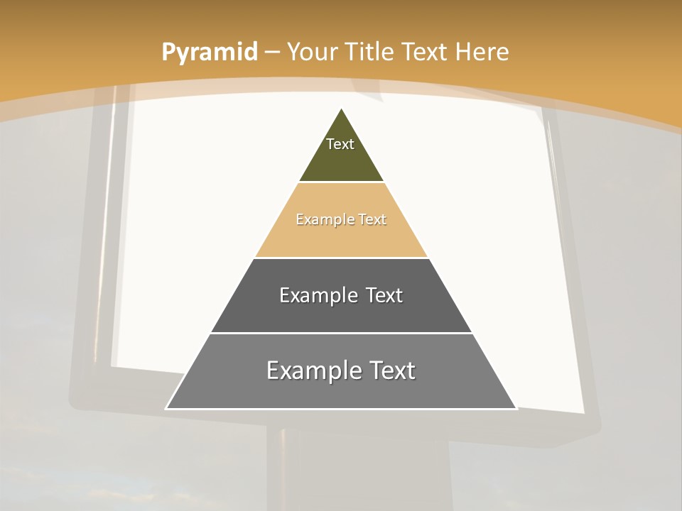 Blank Outside Sky PowerPoint Template