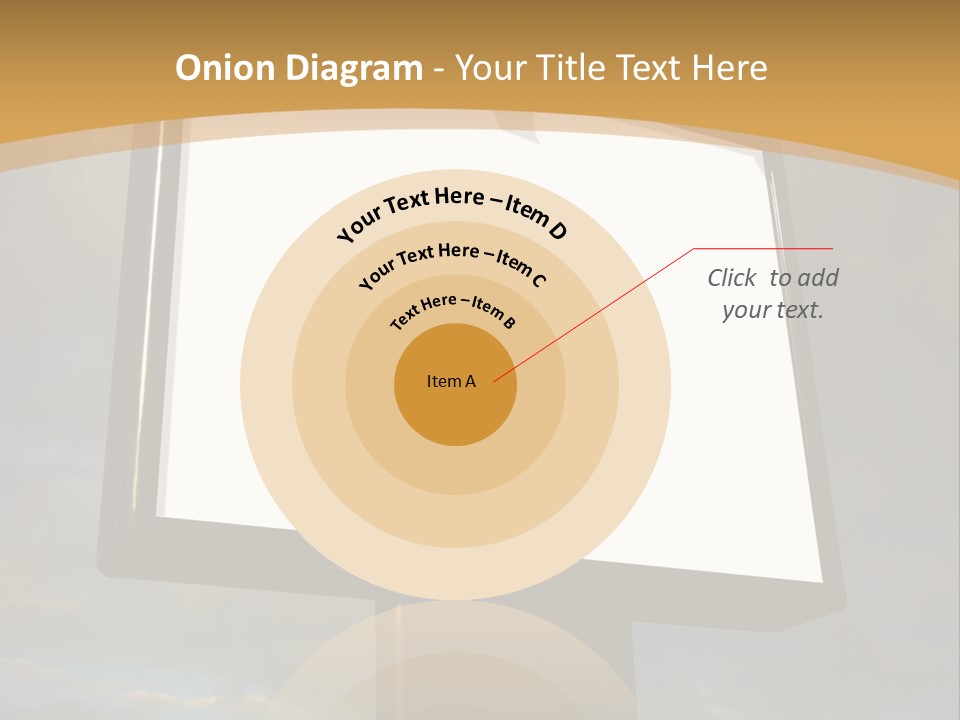 Blank Outside Sky PowerPoint Template