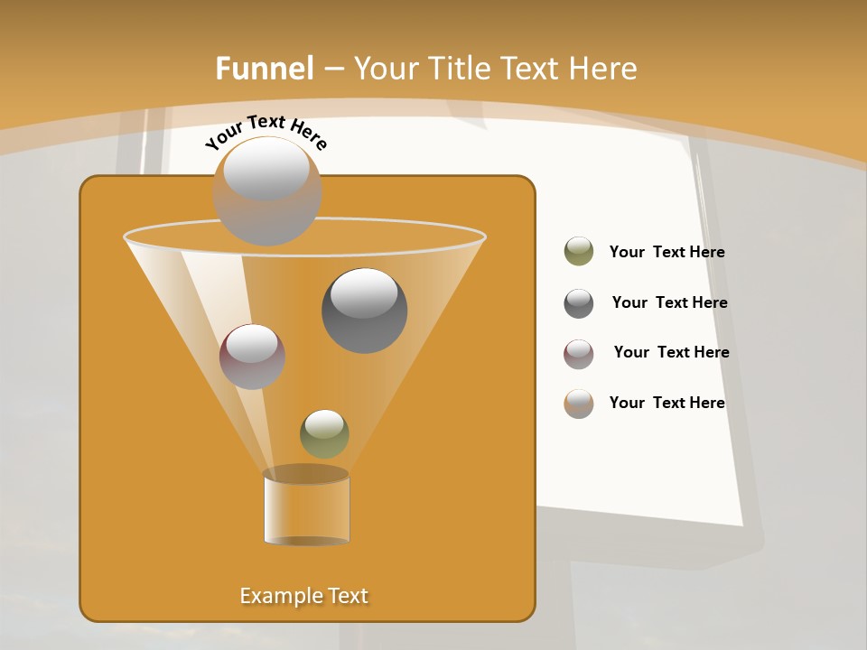 Blank Outside Sky PowerPoint Template