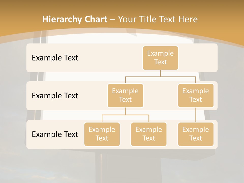 Blank Outside Sky PowerPoint Template