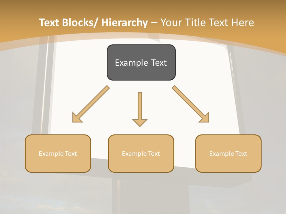 Blank Outside Sky PowerPoint Template