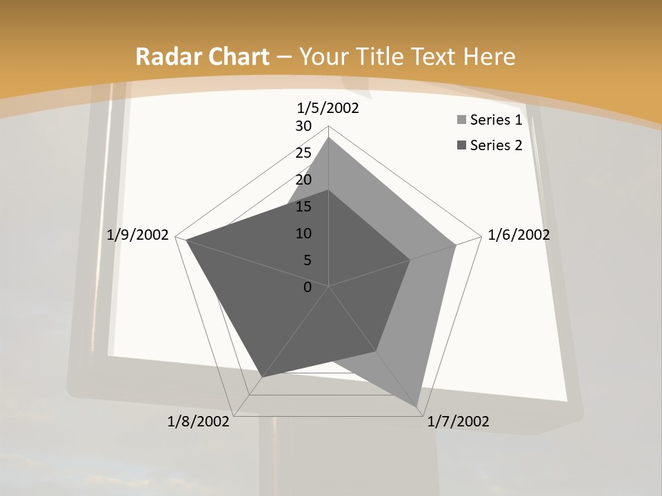 Blank Outside Sky PowerPoint Template