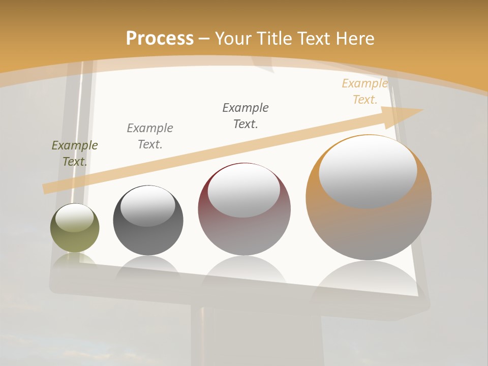 Blank Outside Sky PowerPoint Template